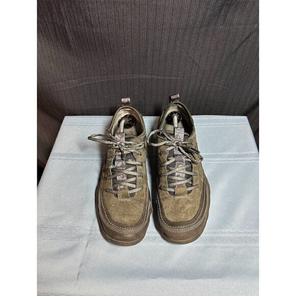 Merrell Black and Grey Lace Up Low Top Work Sneakers Size 10US 7.5UK used no box - Picture 2 of 6